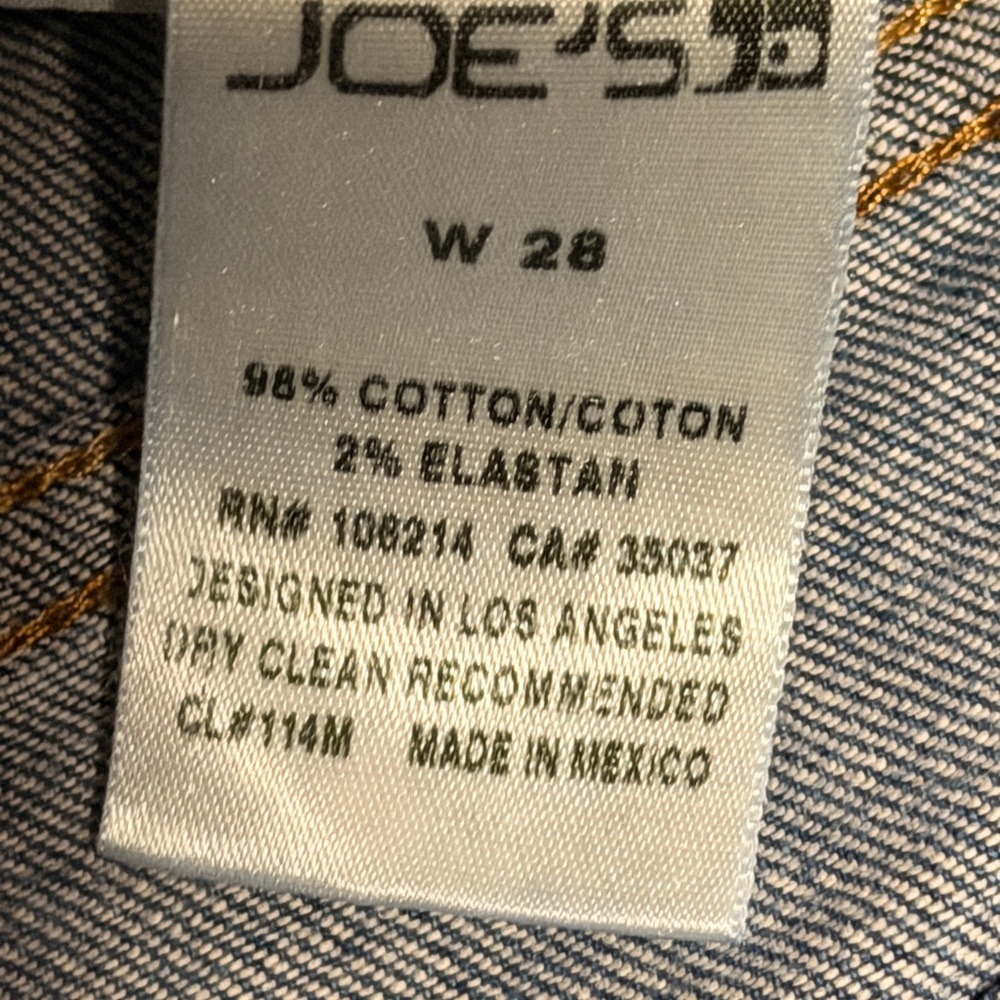 Joe's Jeans Women's Skinny Jeans in Medium Blue Wash size 28 - Picture 5 of 7